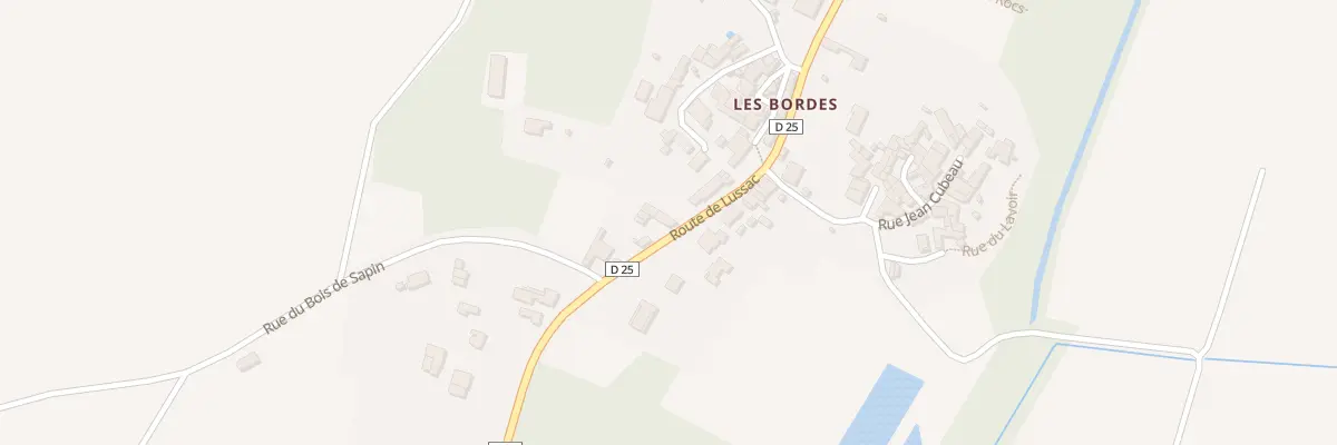 Plan du 48 Rte de Lussac à Gouex