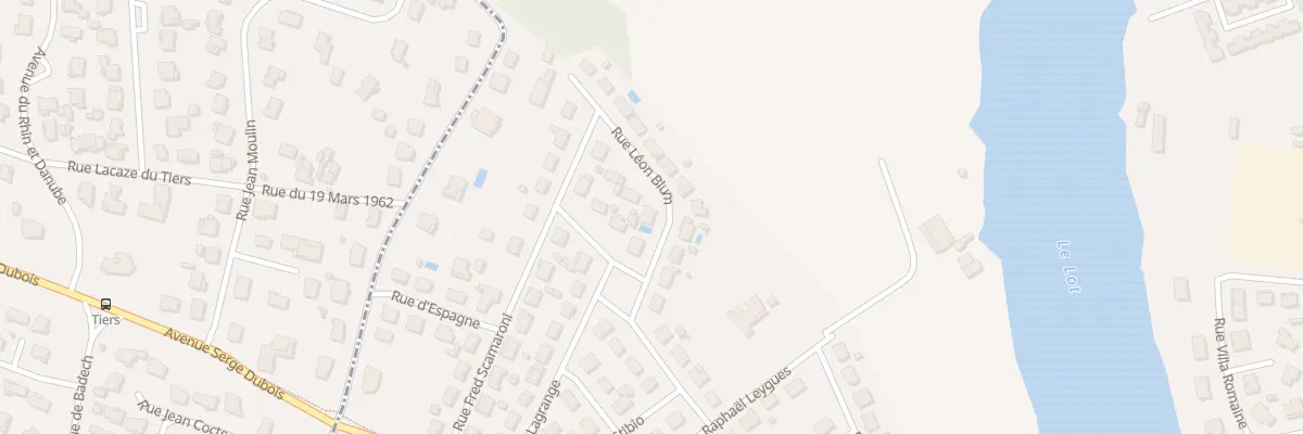 Plan du 9 Rue Léon Blum à Villeneuve-sur-Lot