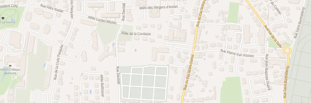 Plan du 22B Rue du Pas Notre-Dame à Tours