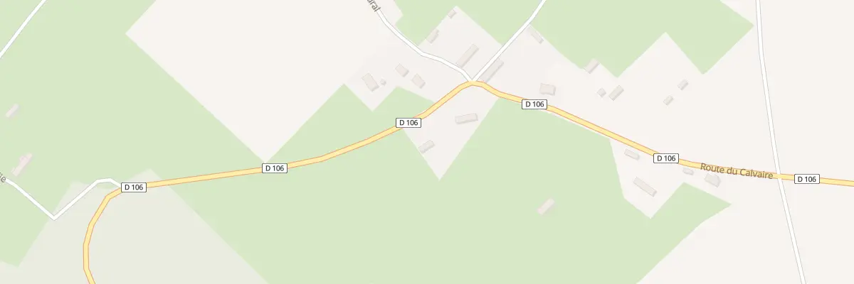 Plan du 81 Rte de la Vallee à Robertot