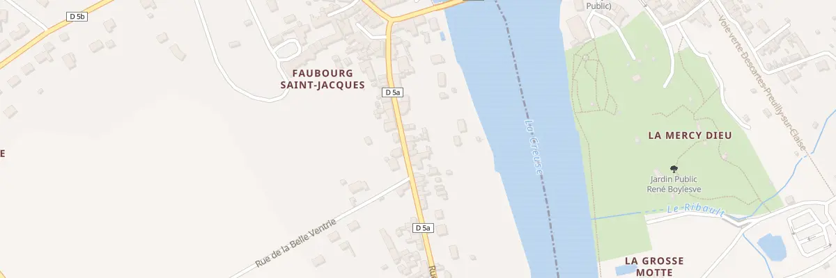 Plan du 16 Rue de l’Écarde à Buxeuil