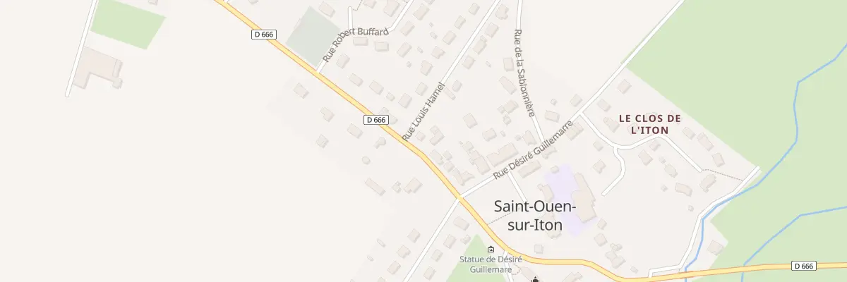 Plan du 12 Rue du Chemin de Fer à Saint-Ouen-sur-Iton