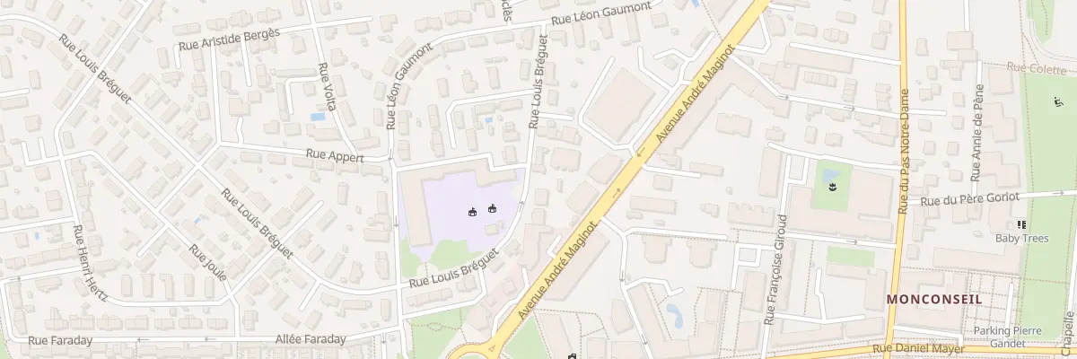 Plan du 65 Rue Louis Bréguet à Tours