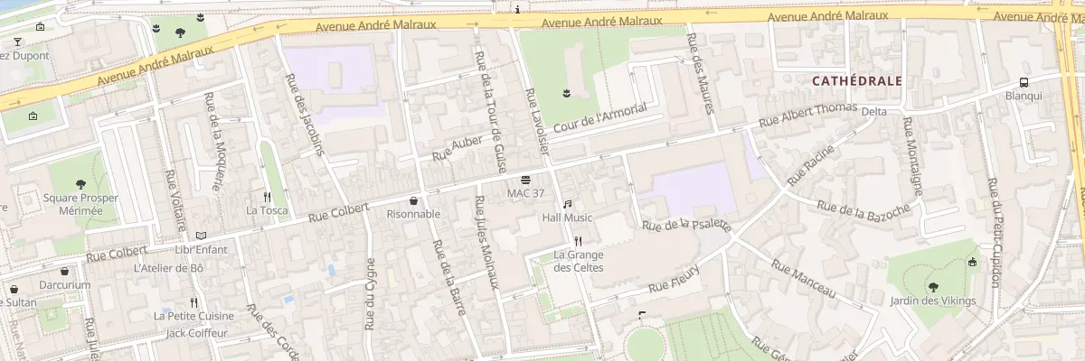 Plan du 151 Rue Colbert à Tours
