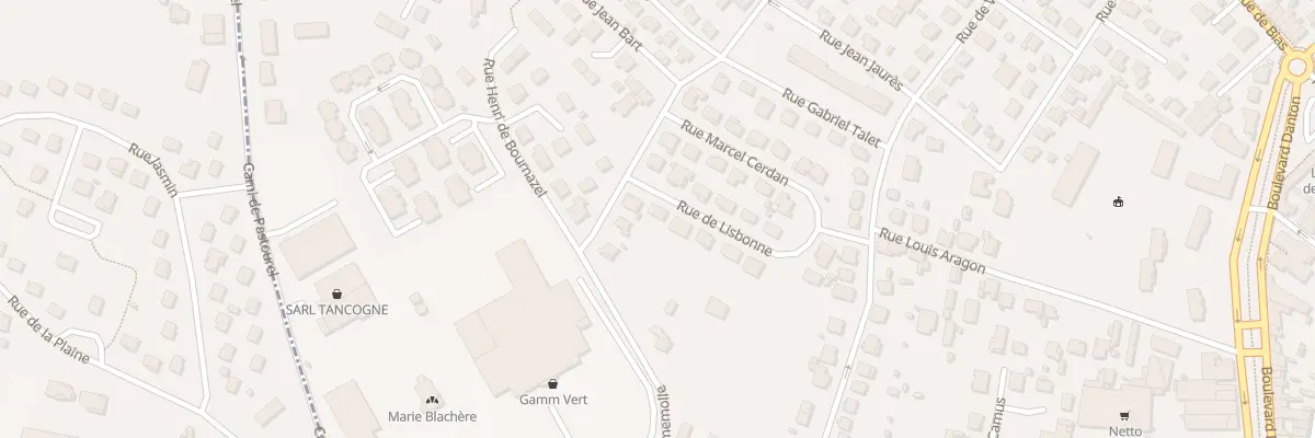 Plan du 15 Rue de Lisbonne à Villeneuve-sur-Lot