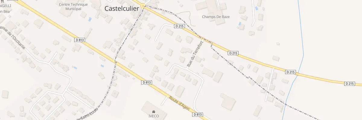 Plan du 5060F Terrefort à Lafox