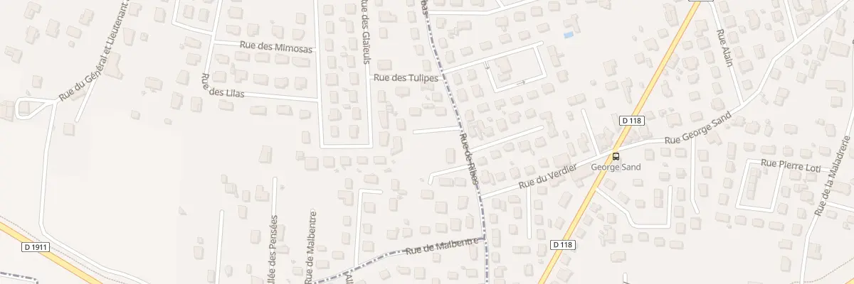 Plan du 63 Rue de Ribas à Bias