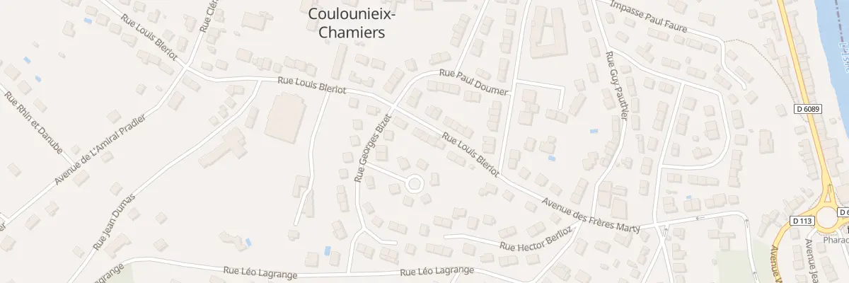 Plan du 5B Rue Louis Bleriot à Coulounieix-Chamiers