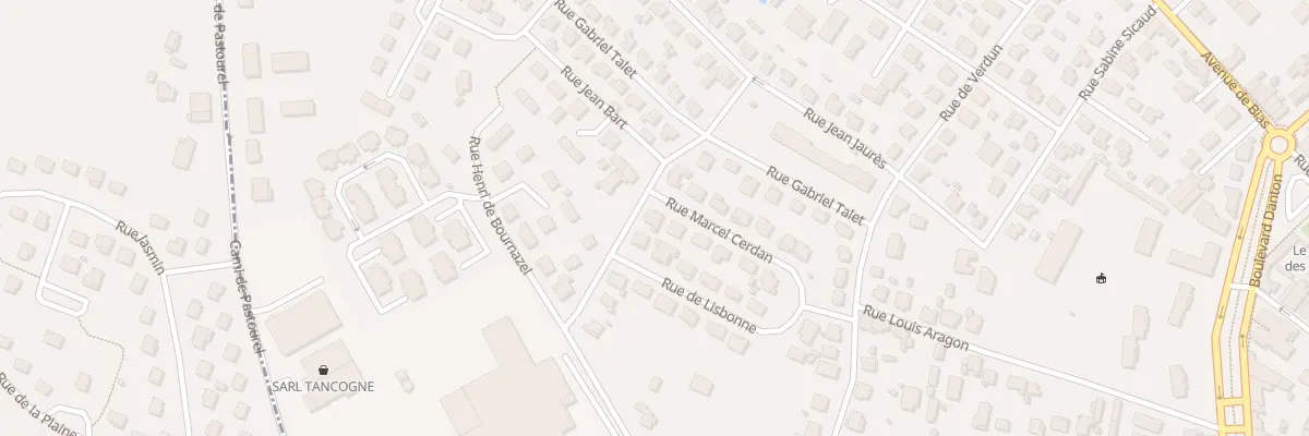 Plan du 13 Rue Marcel Cerdan à Villeneuve-sur-Lot