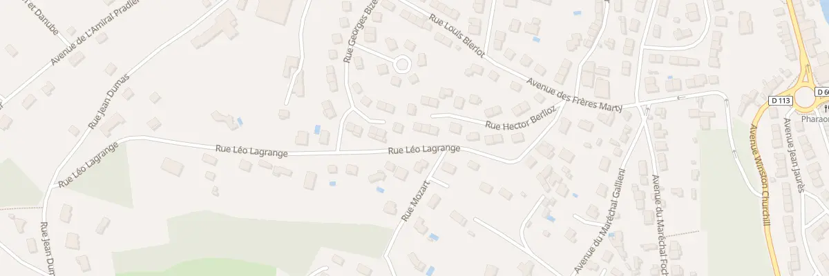 Plan du 17 Rue Hector Berlioz à Coulounieix-Chamiers
