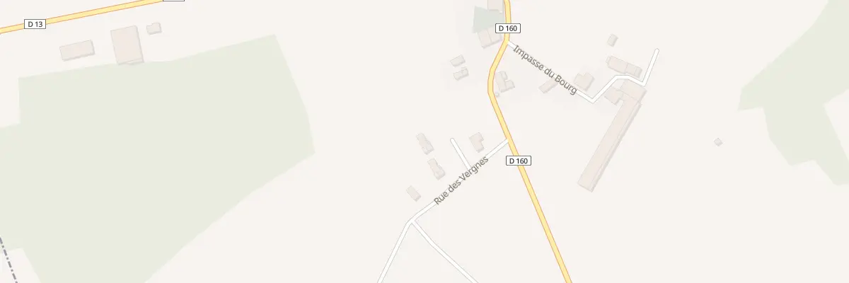 Plan du 6 Rte des Vergnes à Verneuil