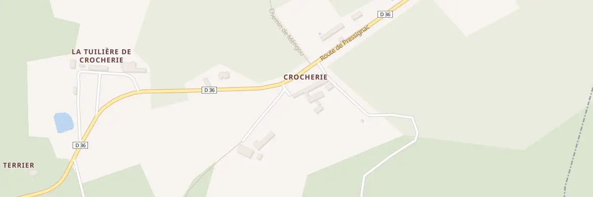 Plan du 84 Crocherie à Cause-de-Clérans