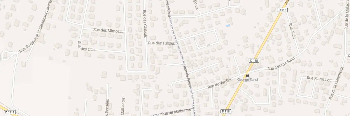 Plan du 57 Rue de Ribas à Bias