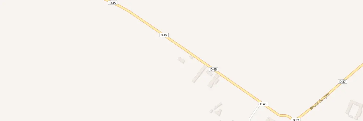 Plan du 4 Rte de la Haye à Bois-Normand-près-Lyre