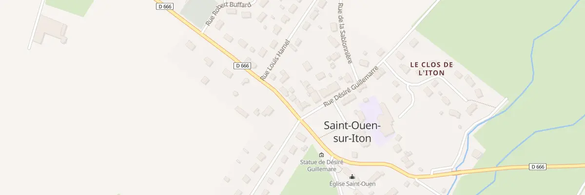 Plan du 6 Rue du Chemin de Fer à Saint-Ouen-sur-Iton