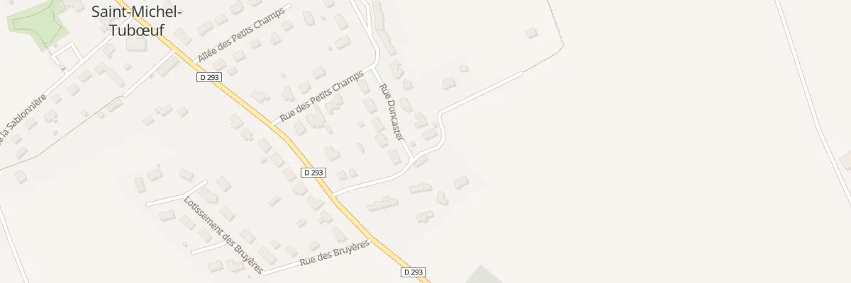 Plan du 2 Rue Doncaster à Saint-Michel-Tubœuf