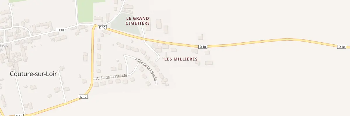 Plan du 8 Rue Rémy Belleau à Vallée-de-Ronsard