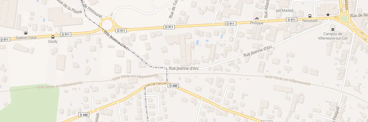 Plan du 39 Av Jacques Bordeneuve à Villeneuve-sur-Lot