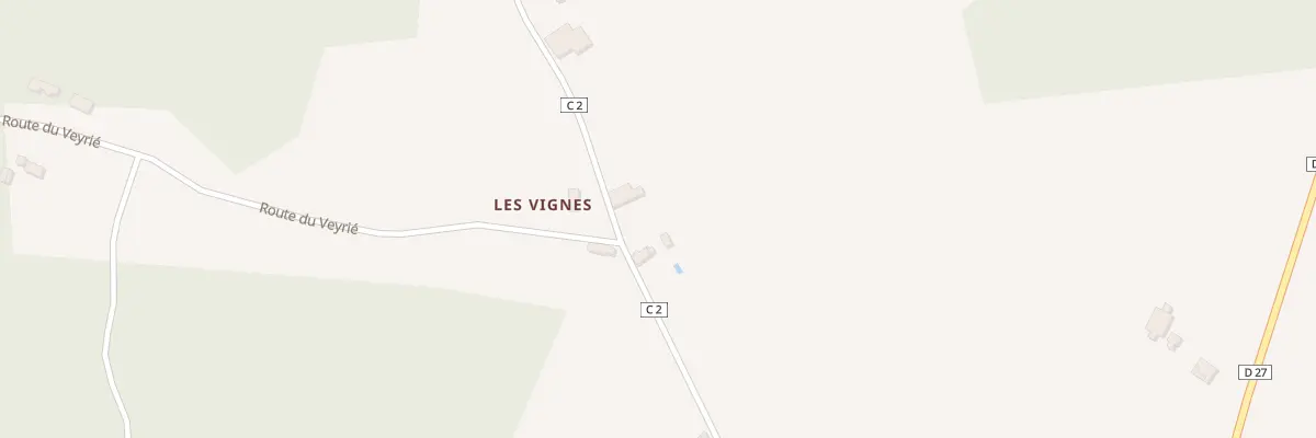 Plan du 50 Les Vignes Nord à Monsac