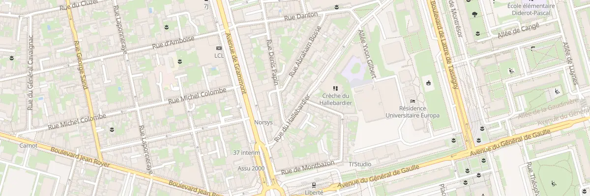 Plan du 63 Rue du Hallebardier à Tours