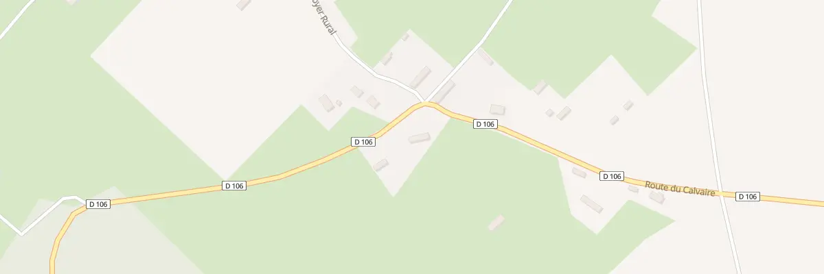 Plan du 37 Rte de la Vallee à Robertot