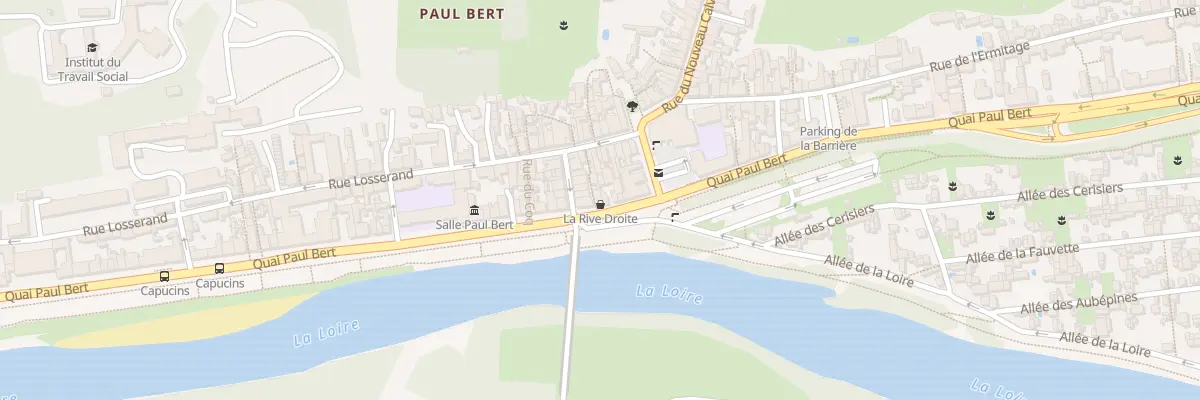 Plan du 59 Quai Paul Bert à Tours