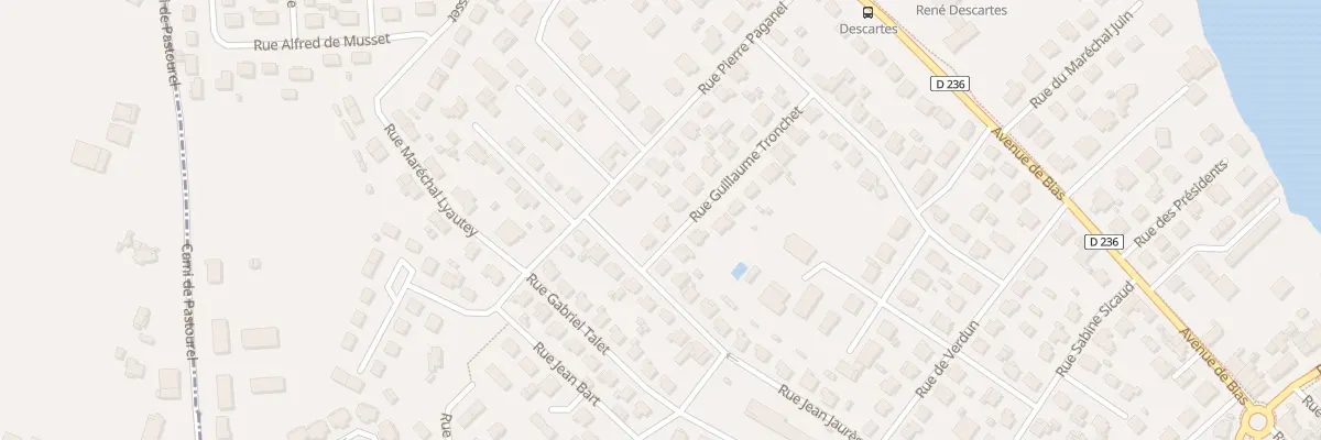 Plan du 16 Rue Guillaume Tronchet à Villeneuve-sur-Lot