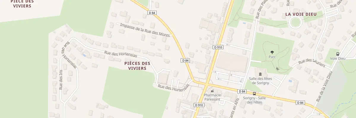 Plan du 6B Rue de Monts à Sorigny
