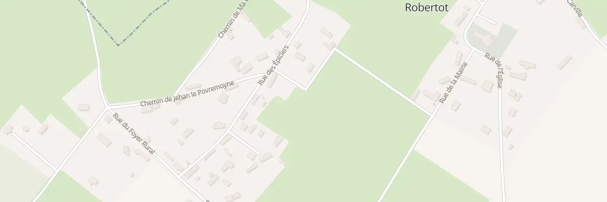 Plan du 190 Rue des Epiciers à Robertot