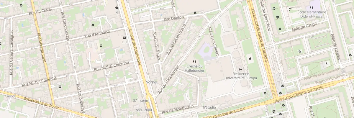 Plan du 57B Rue du Hallebardier à Tours