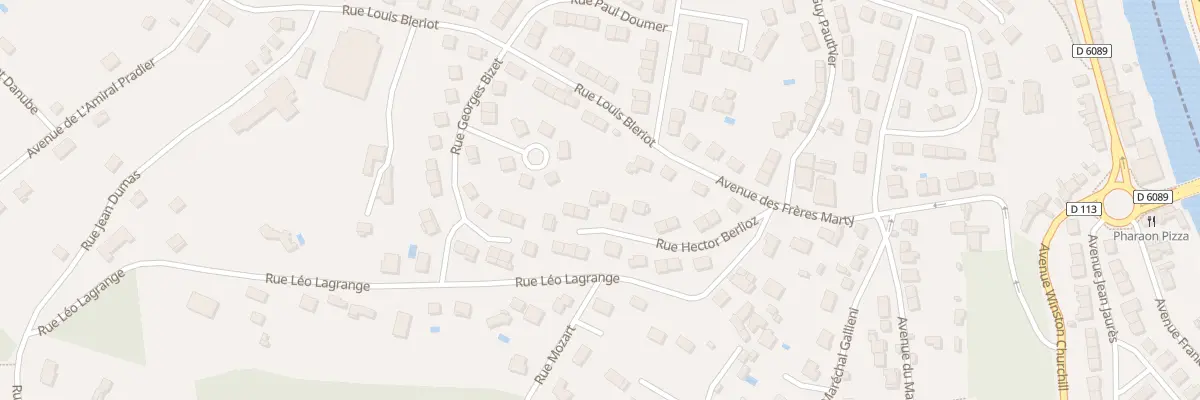 Plan du 16 Rue Hector Berlioz à Coulounieix-Chamiers