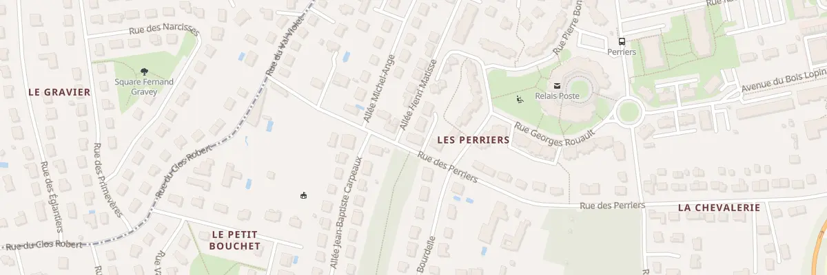 Plan du 57 Rue des Perriers à Chambray-lès-Tours