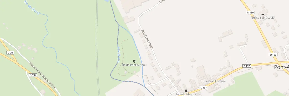 Plan du 19 Rue Colin Noël à Pont-Authou