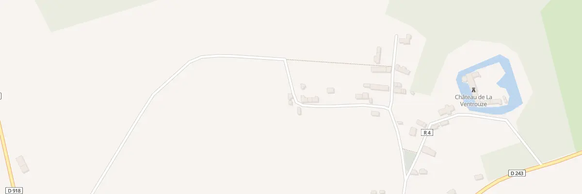 Plan du 5 Le Bourg à La Ventrouze