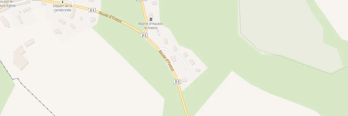 Plan du 64 Imp de la Mairie à Hautot-le-Vatois
