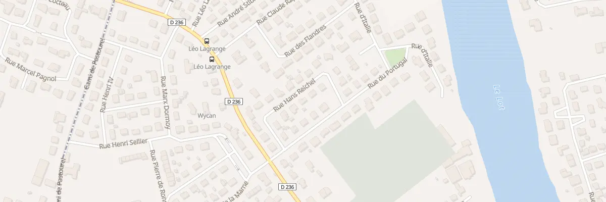 Plan du 10 Rue Hans Reichel à Villeneuve-sur-Lot
