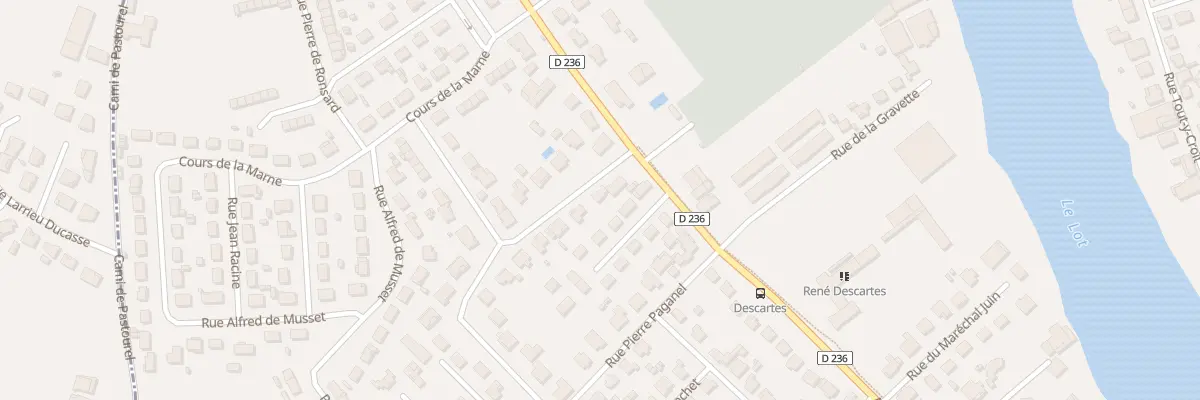 Plan du 3 Rue de Poudrayre à Villeneuve-sur-Lot