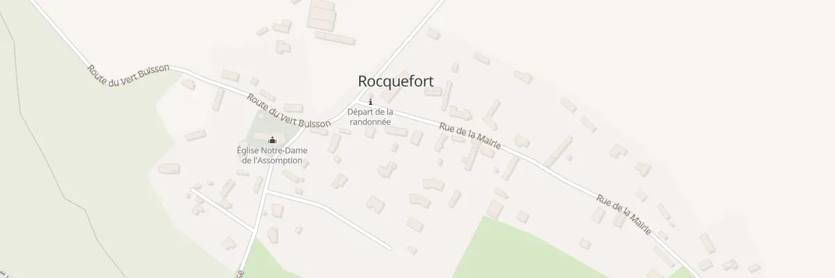 Plan du 78 Rue de la Mairie à Rocquefort