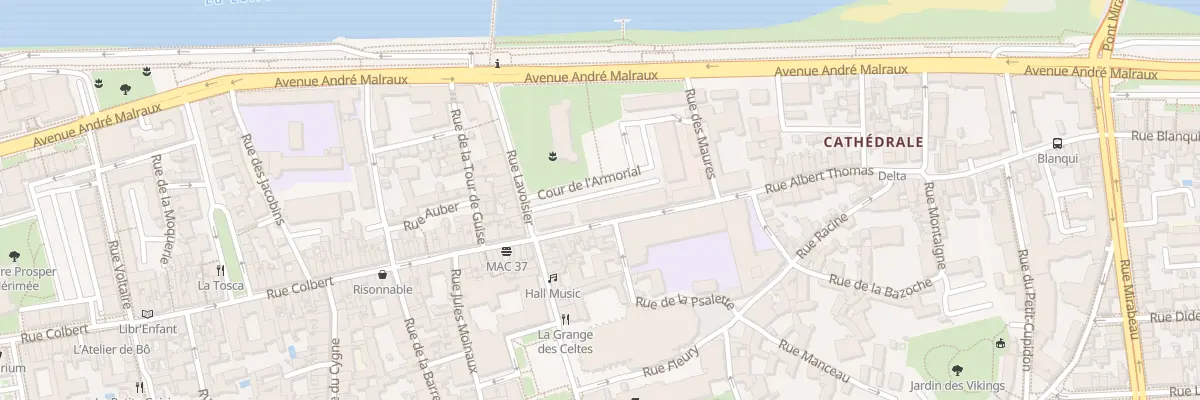 Plan du 3 Crs Armorial à Tours