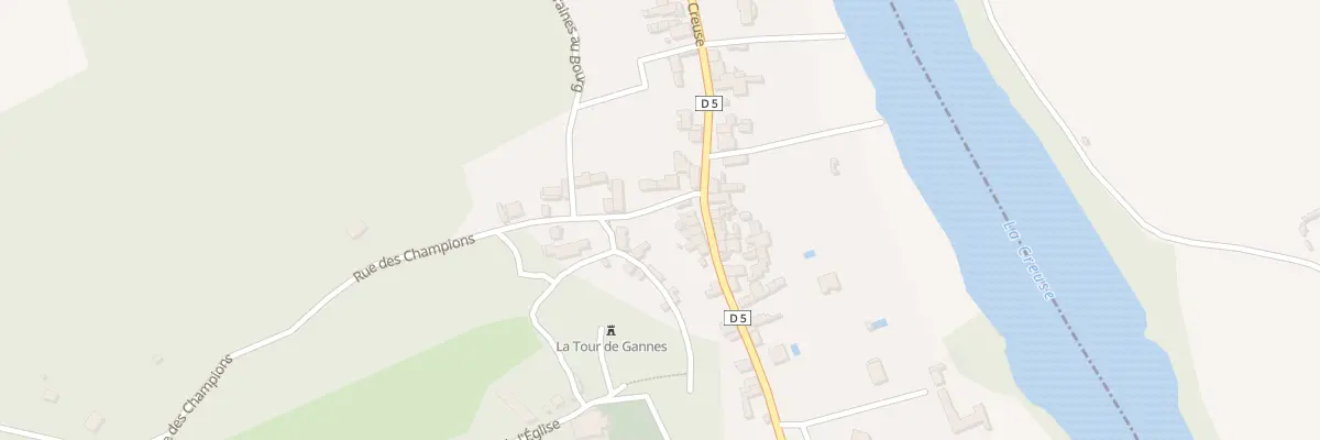 Plan du 5144 Le Bourg à Saint-Rémy-sur-Creuse