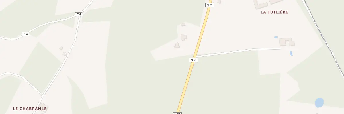 Plan du 320 Rte de Gavarnie à Chalagnac