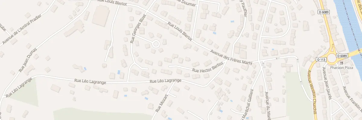Plan du 14 Rue Hector Berlioz à Coulounieix-Chamiers