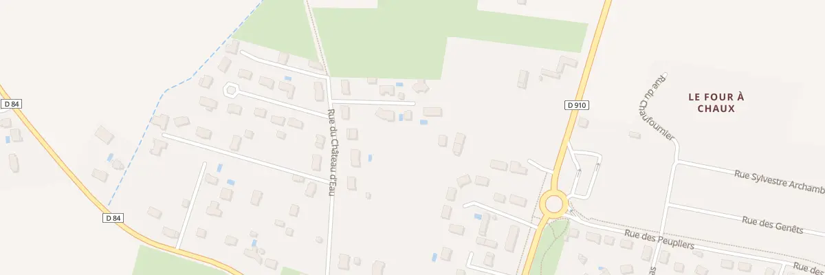Plan du 19 Rue du Chateau d’Eau à Sorigny