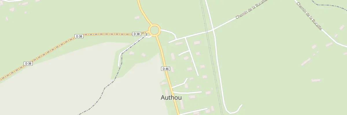 Plan du 3 Che de la Source à Authou