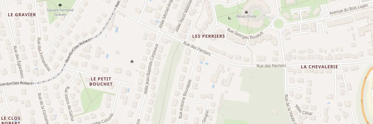 Plan du 3 Rue Antoine Bourdelle à Chambray-lès-Tours