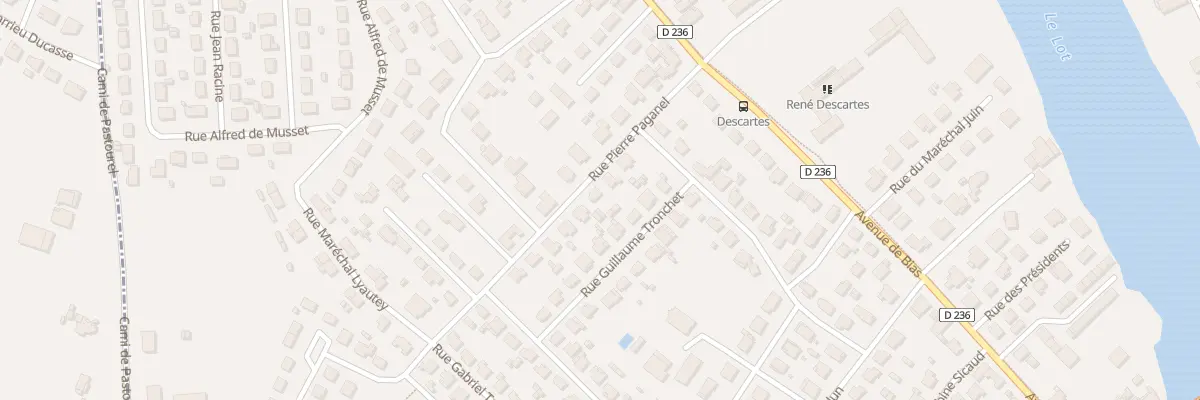 Plan du 5 Rue Pierre Paganel à Villeneuve-sur-Lot