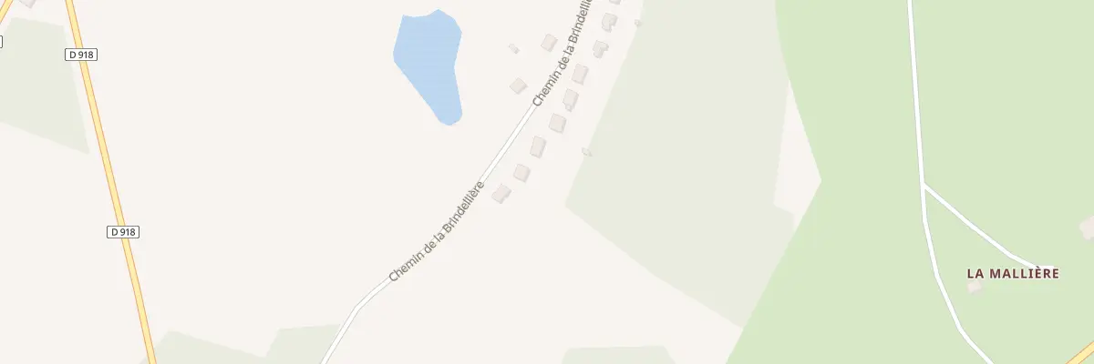 Plan du 16 Che de la Brindellière à La Ventrouze
