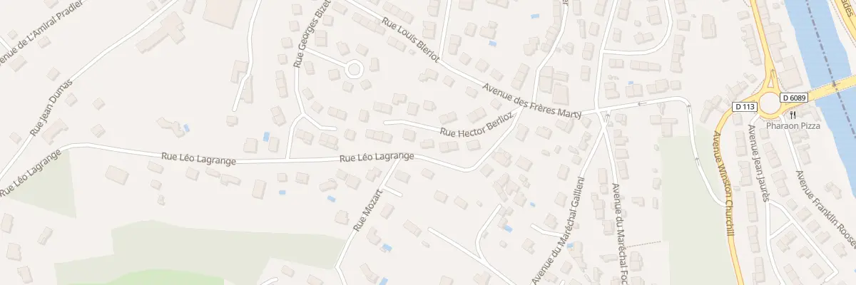 Plan du 9 Rue Hector Berlioz à Coulounieix-Chamiers