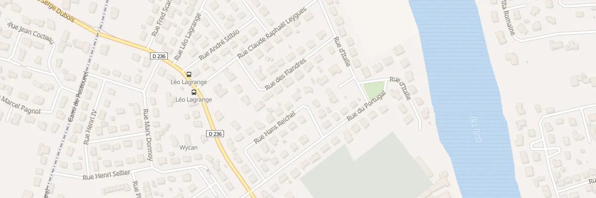 Plan du 21 Rue Hans Reichel à Villeneuve-sur-Lot