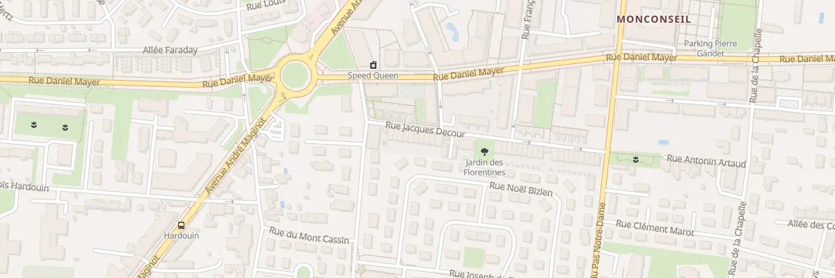 Plan du 14 Rue Jacques Decour à Tours